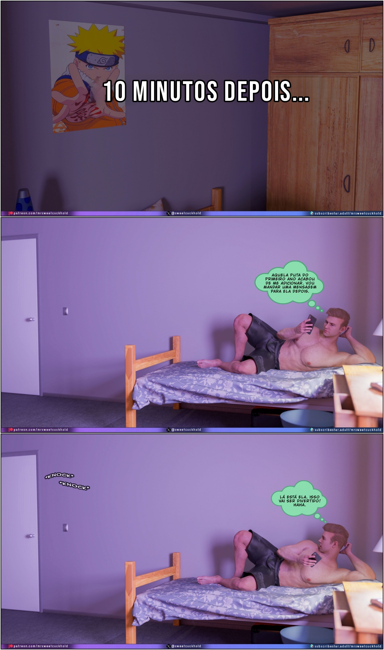 Much Bigger Than My Boyfriend Part 9: College Days Hentai pt-br 14