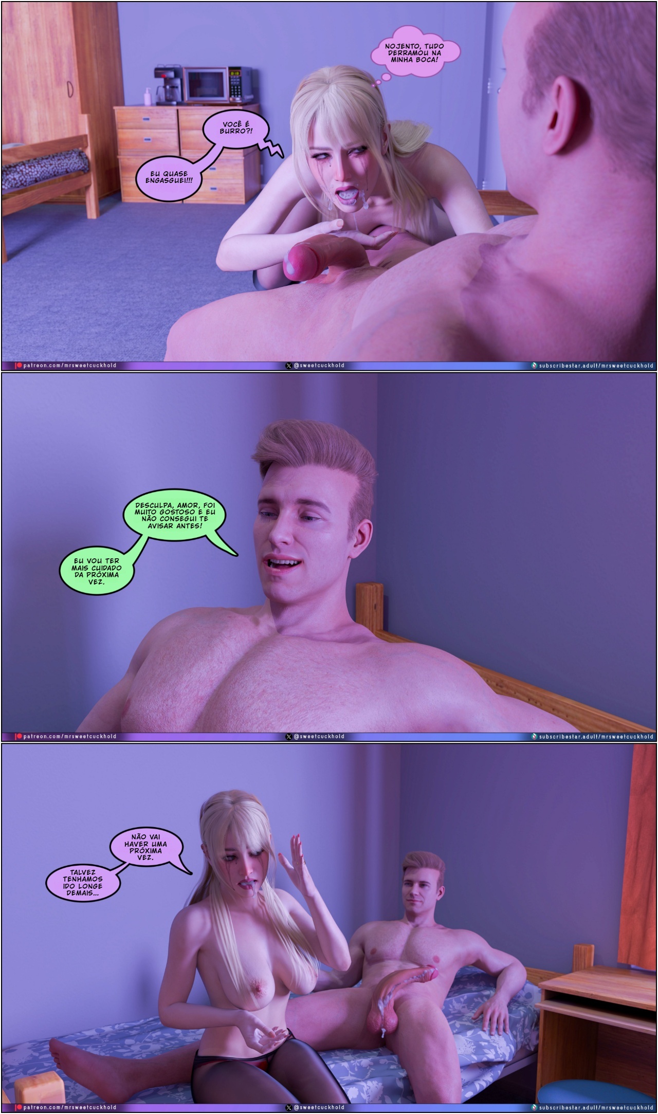 Much Bigger Than My Boyfriend Part 9: College Days Hentai pt-br 42