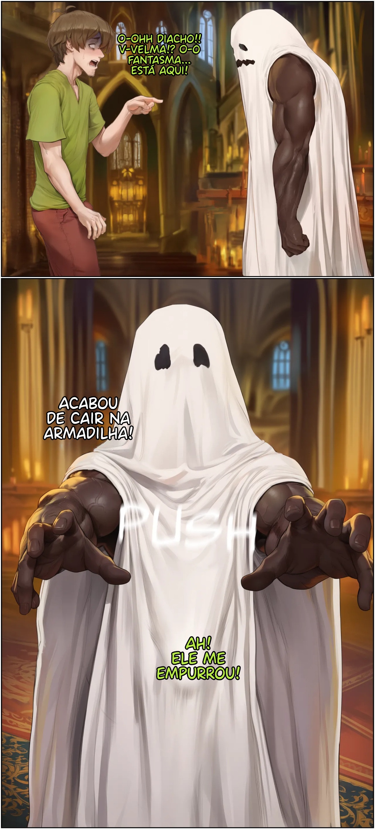 Mystery Of The Jewel-Thieving Ghosts Hentai pt-br 10