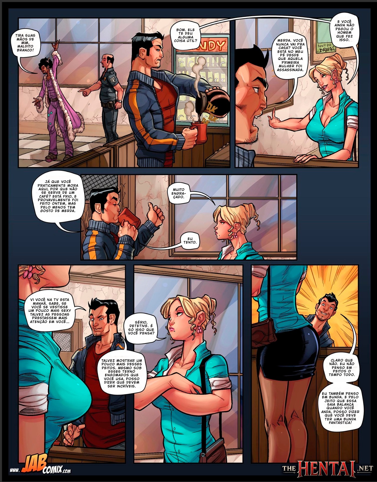 Red Angel By JABComix Part 4 Hentai pt-br 16