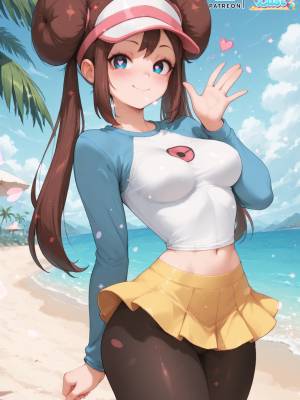 Rosa In White And Wet Hentai pt-br 02