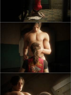 Safe Room Is a Love Room: Claire Redfield Hentai pt-br 07