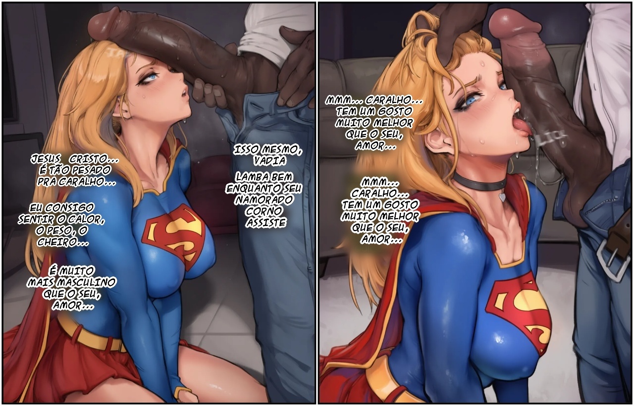 Supergirl Becomes a Super Slut Hentai pt-br 05
