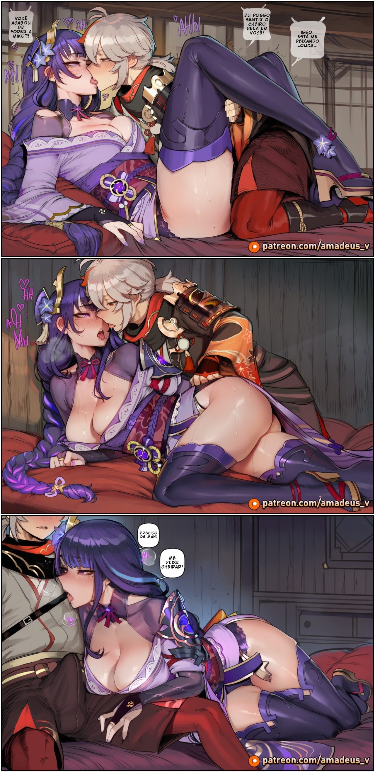 The Samurai And The Fox Hentai pt-br 12
