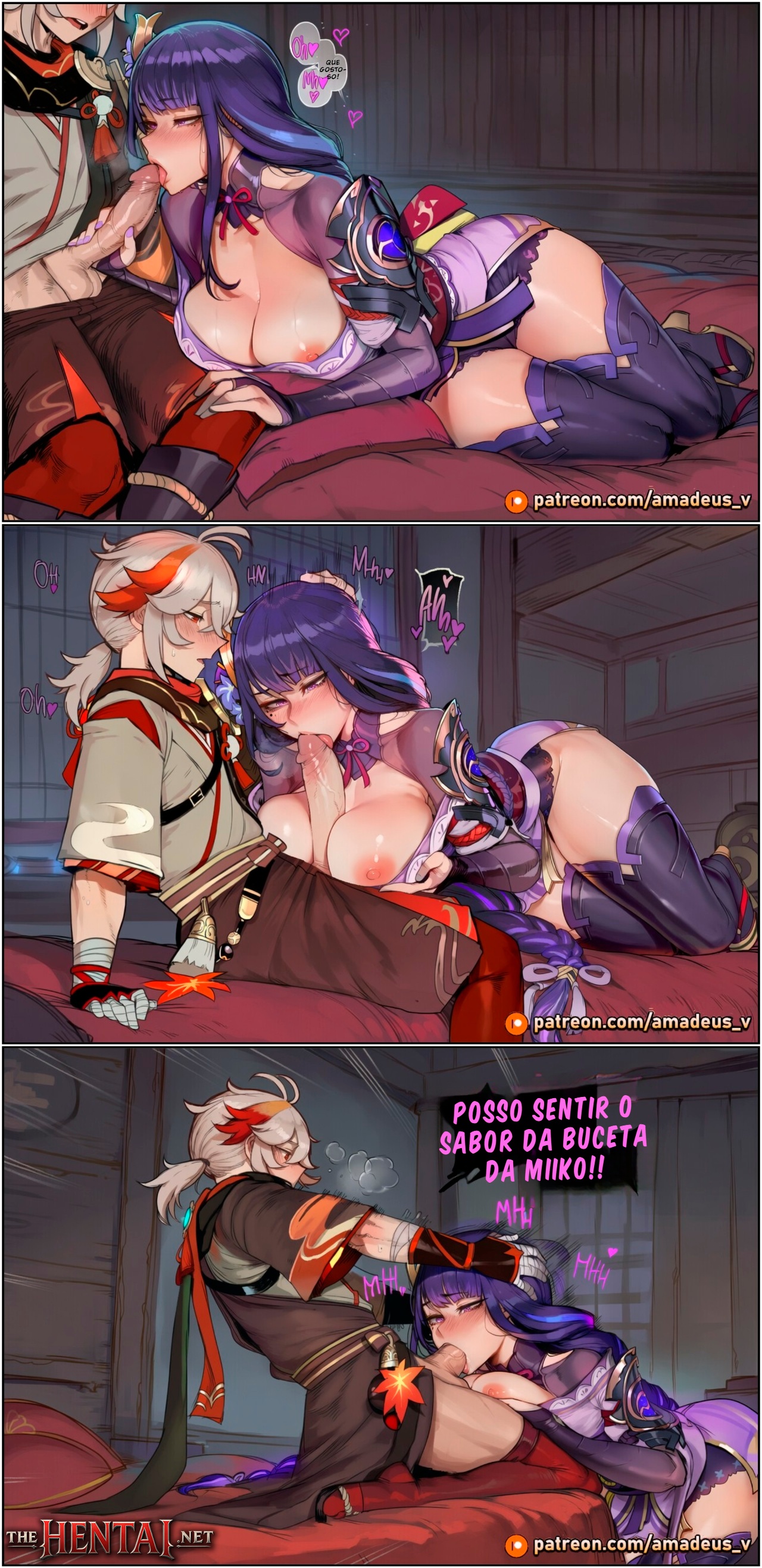 The Samurai And The Fox Hentai pt-br 13
