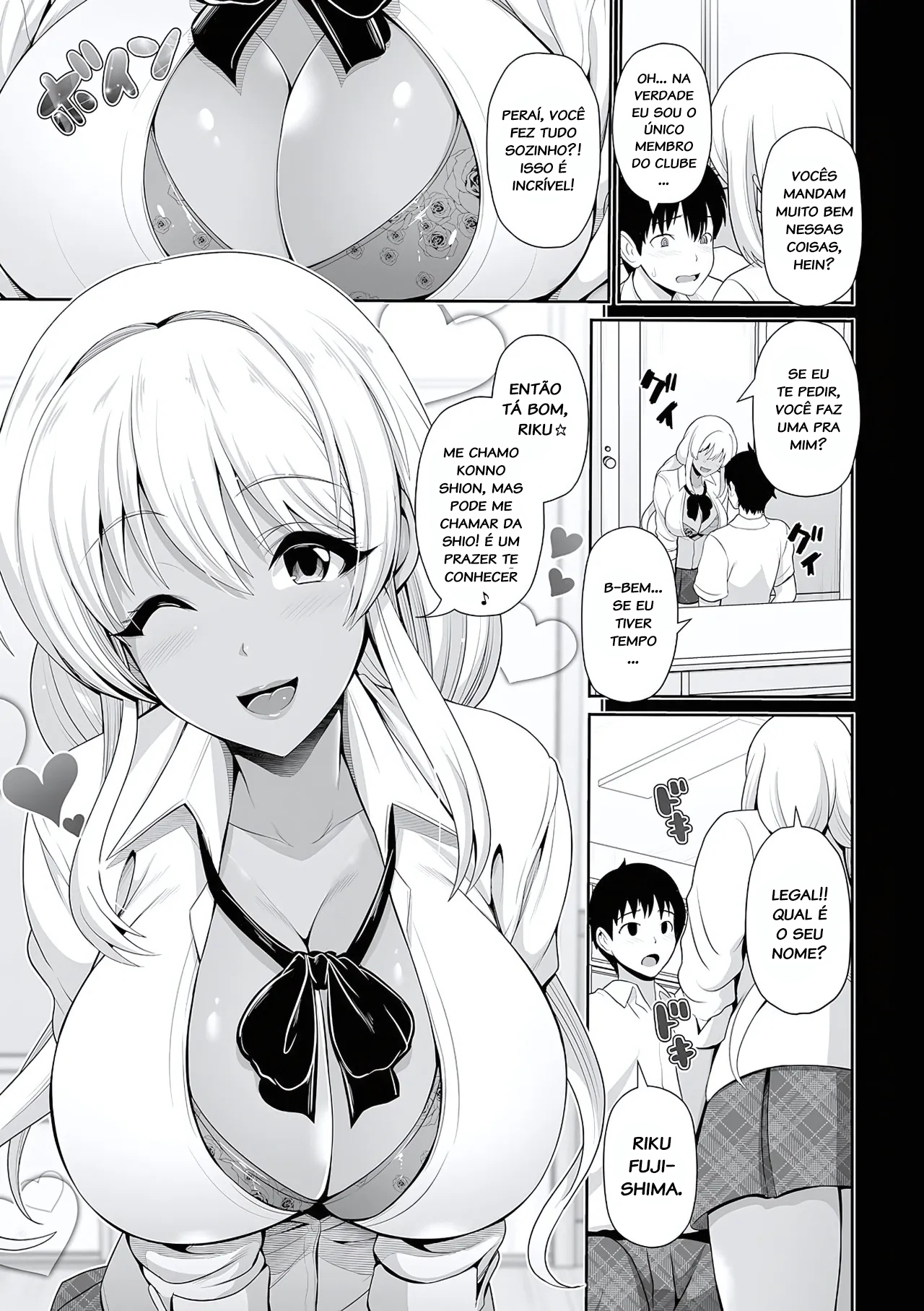 This Tanned Gyaru Only Has Eyes For You Part 6 Hentai pt-br 03