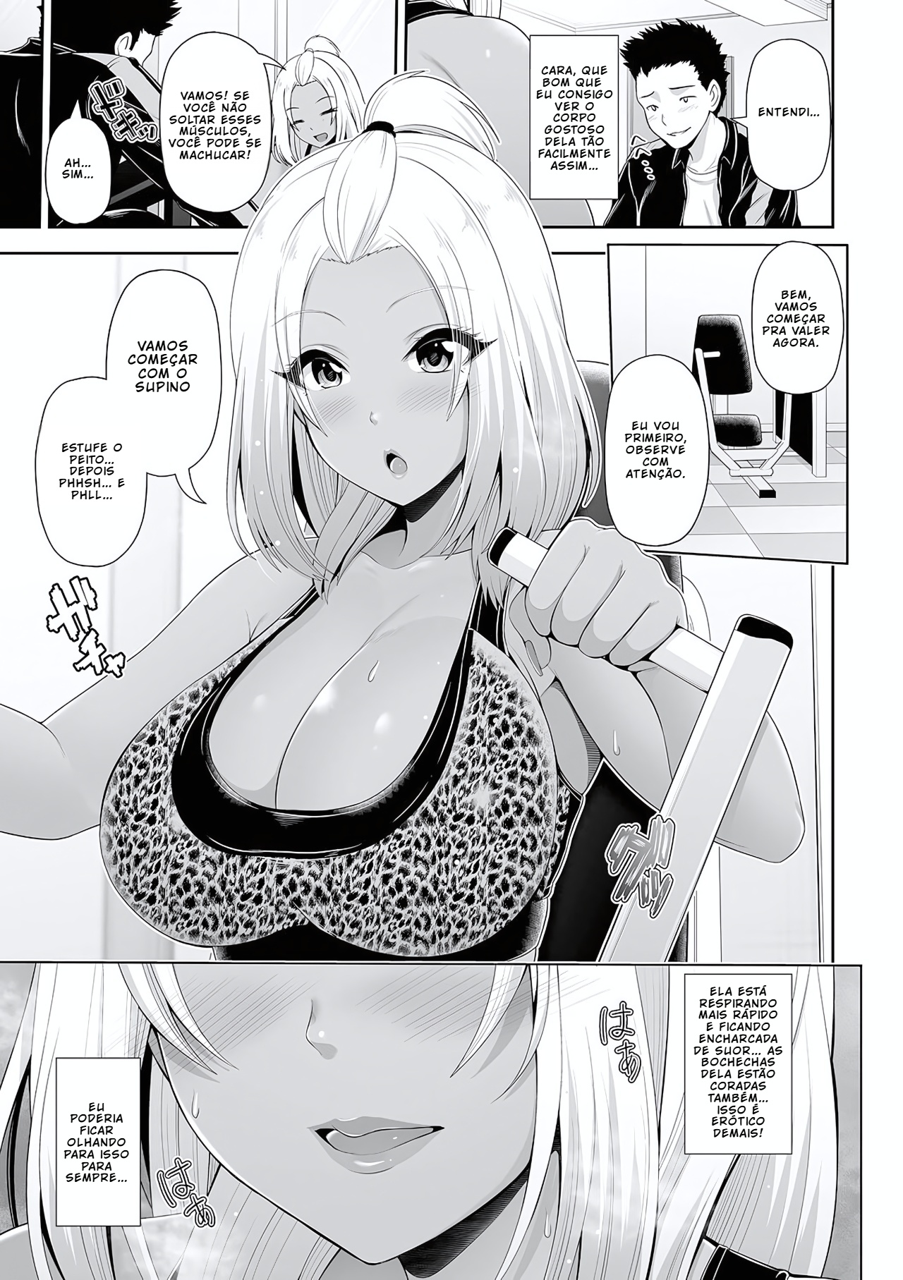 This Tanned Gyaru Only Has Eyes For You Part 8 Hentai pt-br 03