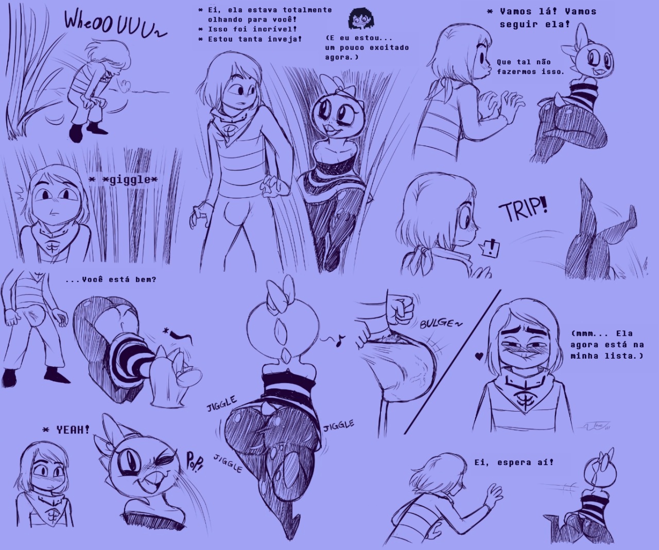 Under(her)tail: Monster-Girl Edition Part 3 Hentai pt-br 03