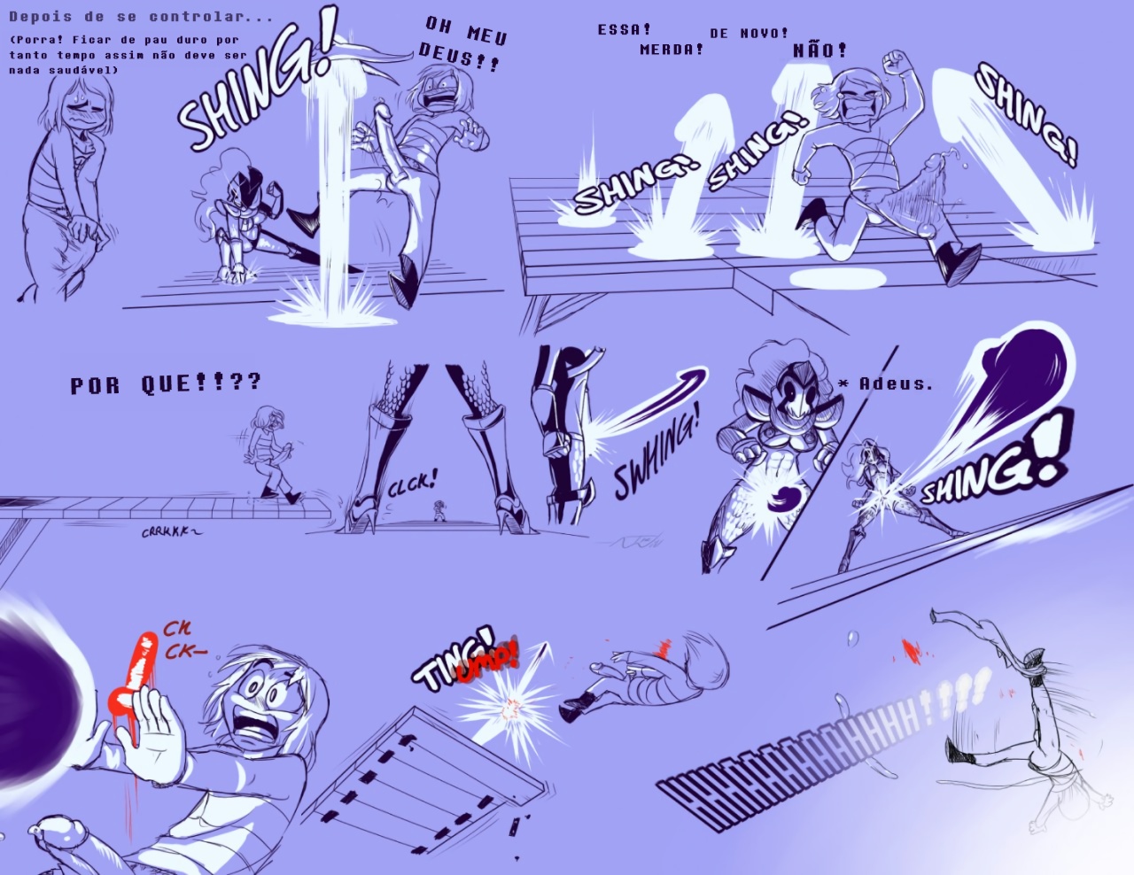 Under(her)tail: Monster-Girl Edition Part 3 Hentai pt-br 06