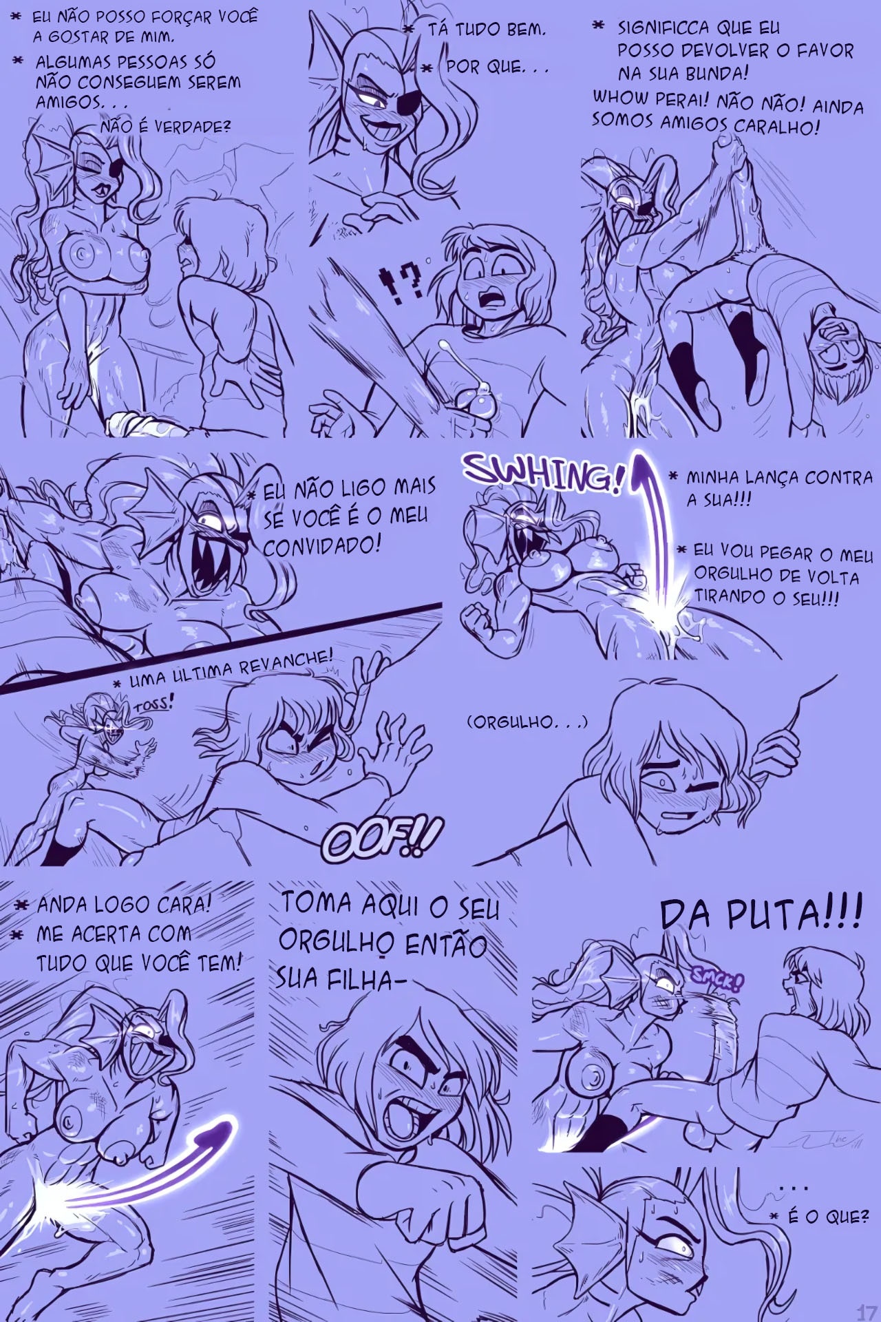 Under(her)tail: Monster-Girl Edition Part 4 Hentai pt-br 18