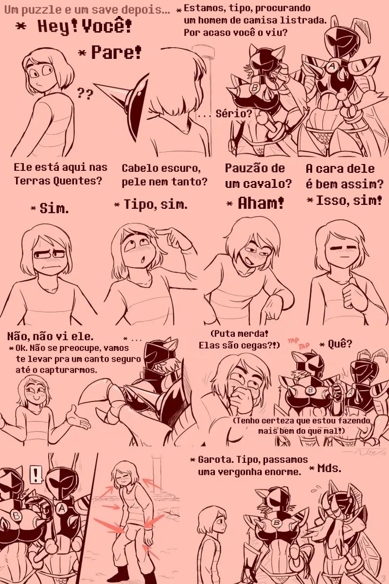 Under(her)tail: Monster-Girl Edition Part 5 Hentai pt-br 04