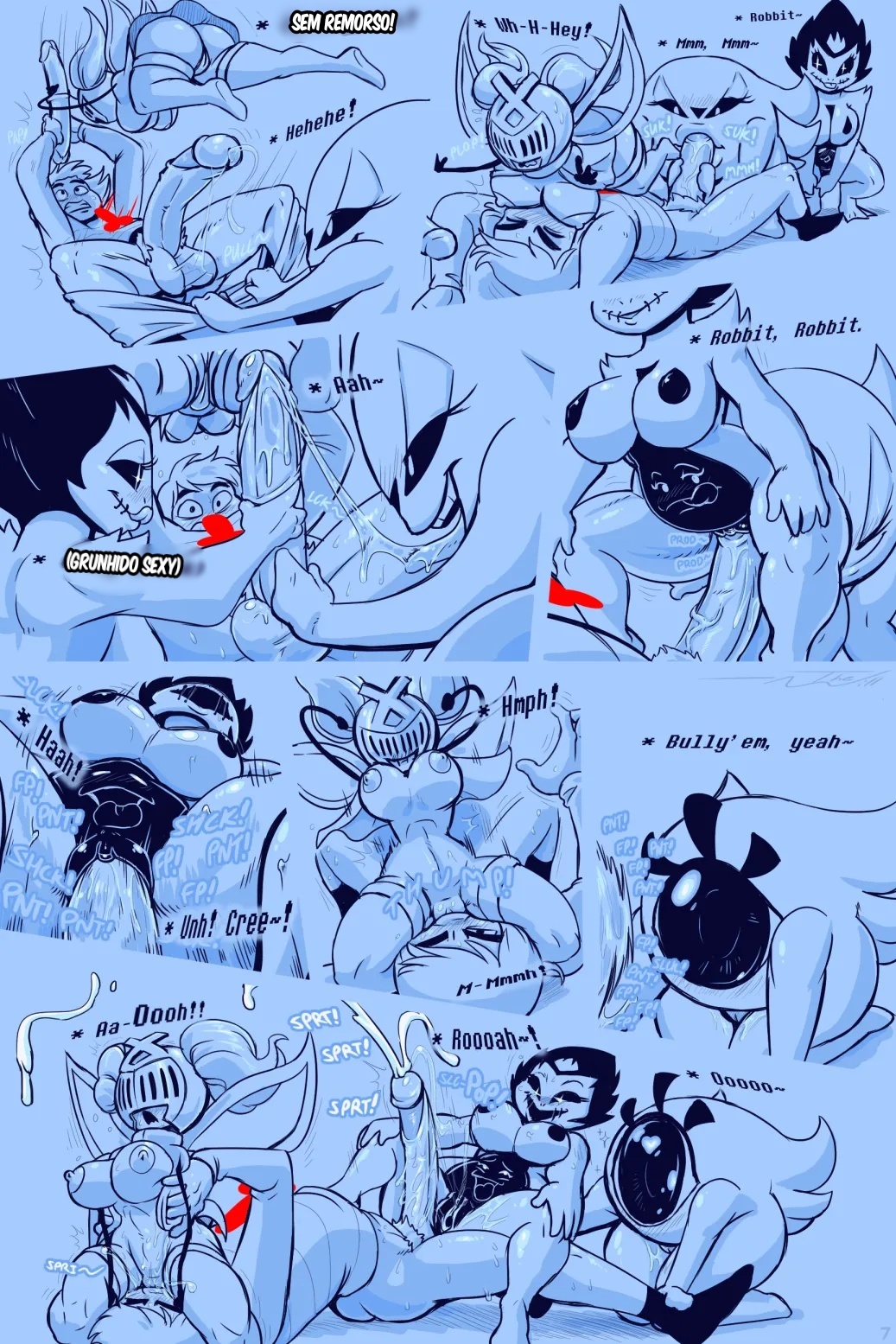 Under(her)tail: Monster-Girl Edition Part 6 Hentai pt-br 08