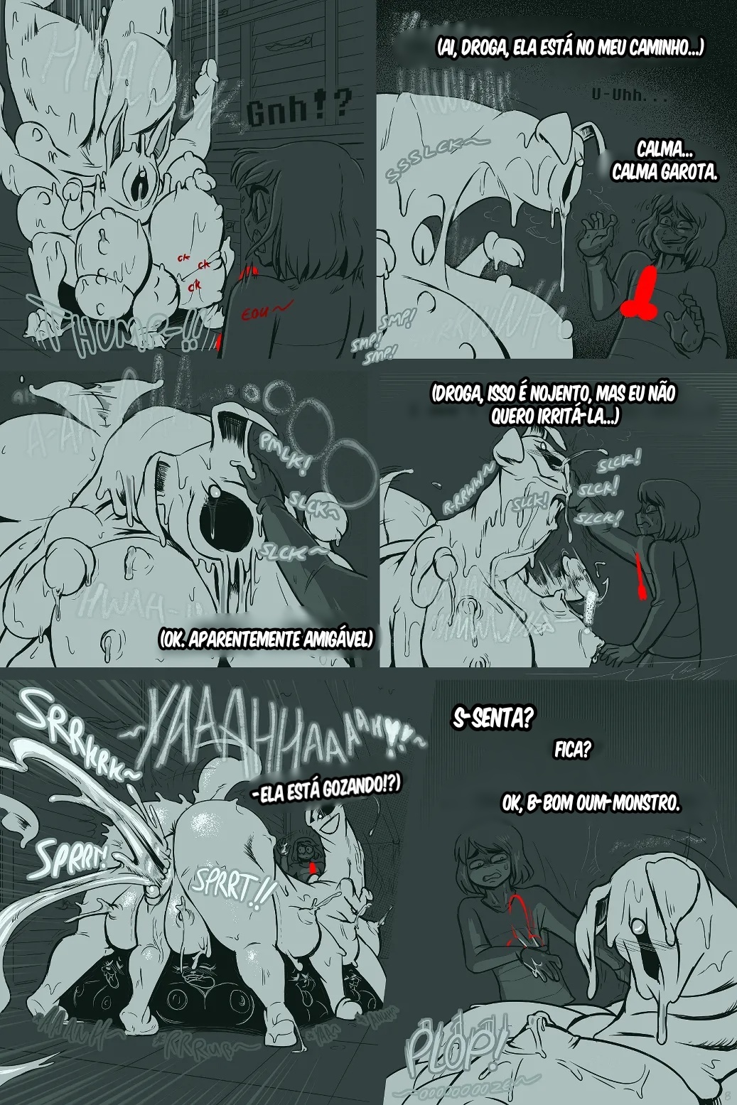 Under(her)tail: Monster-Girl Edition Part 8 Hentai pt-br 09