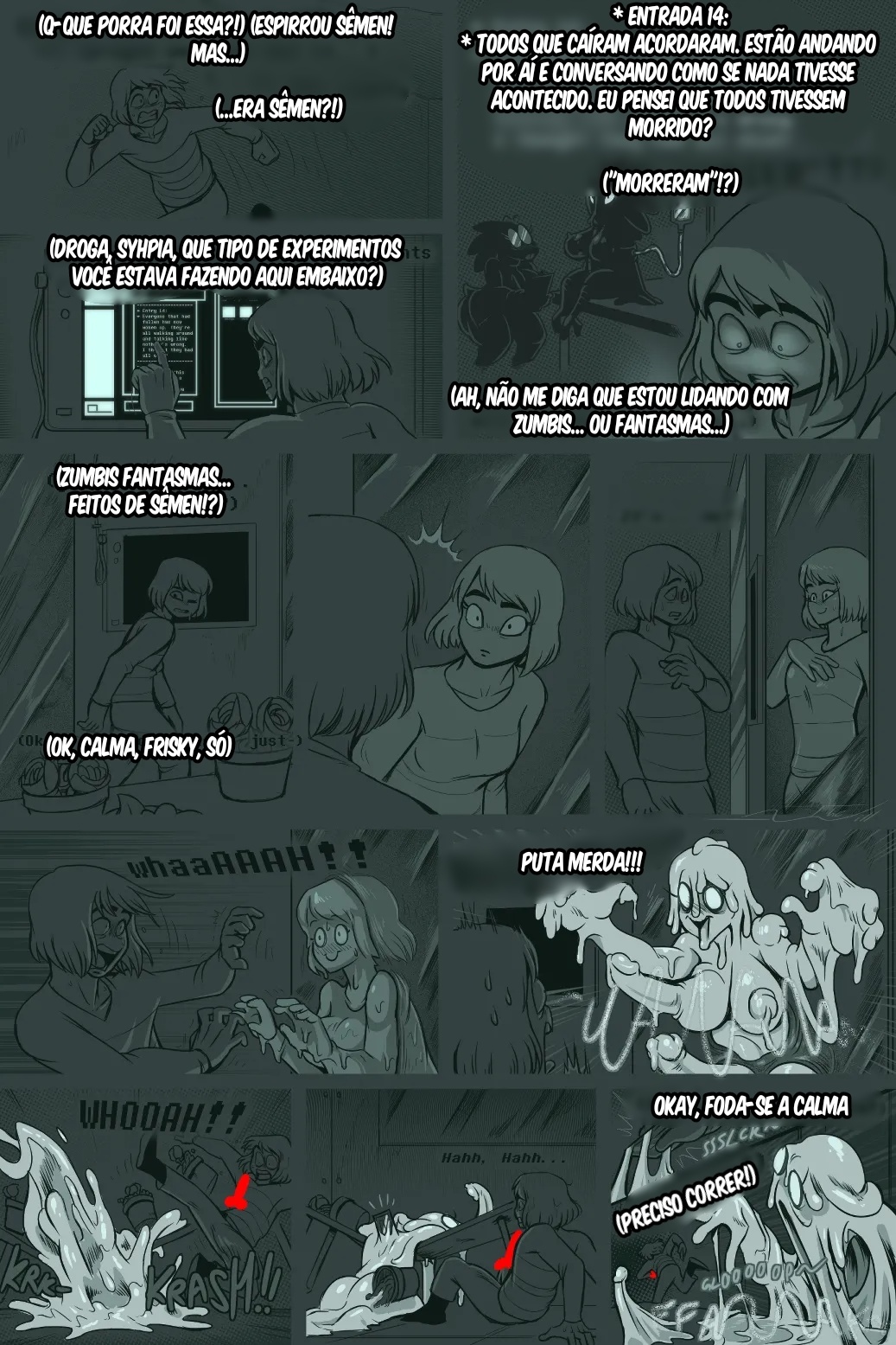 Under(her)tail: Monster-Girl Edition Part 8 Hentai pt-br 10