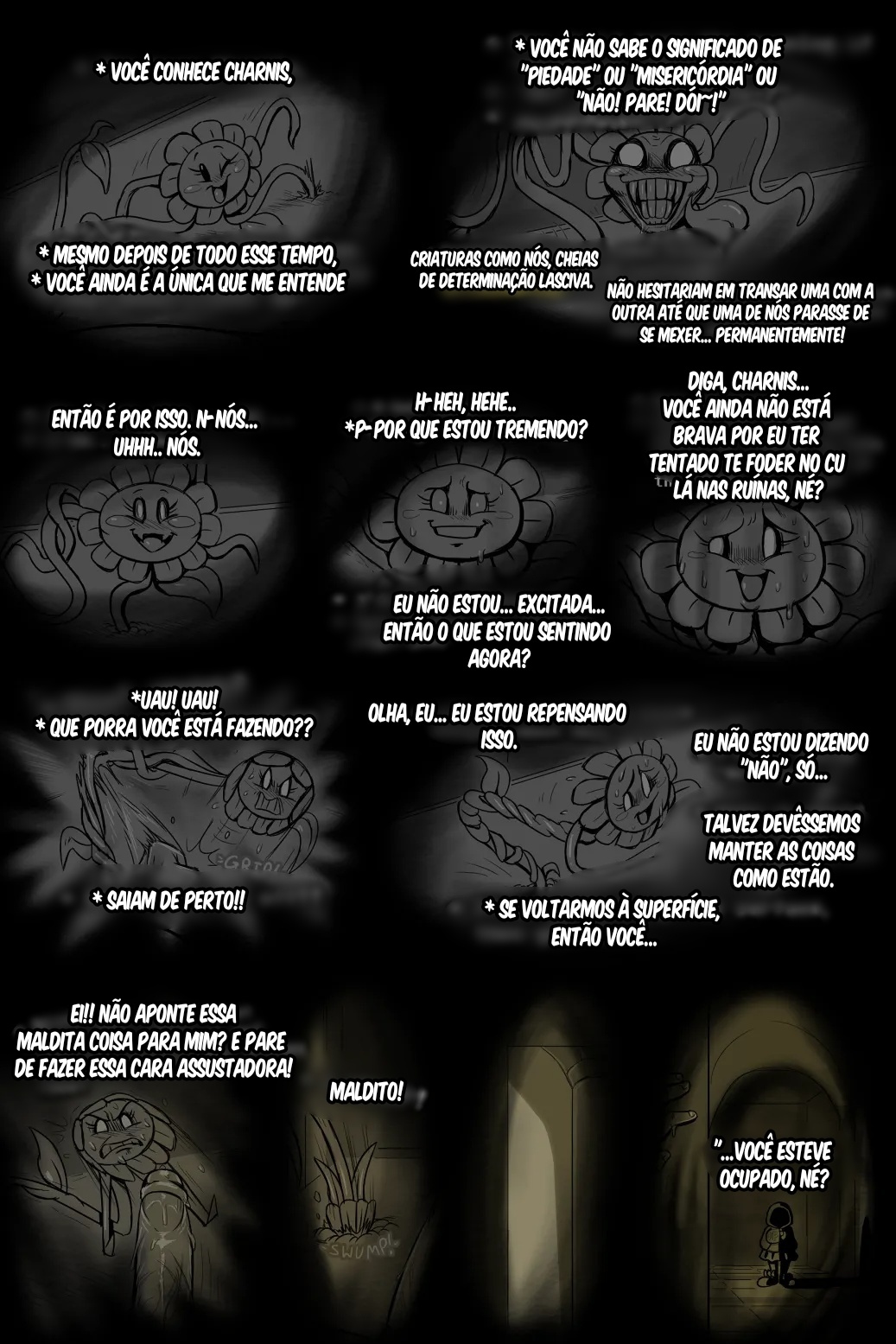 Under(her)tail: Monster-Girl Edition Part 8 Hentai pt-br 19