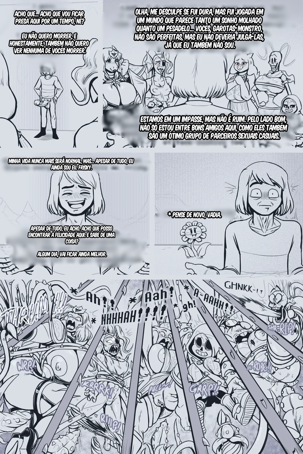 Under(her)tail: Monster-Girl Edition Part 8 Hentai pt-br 30