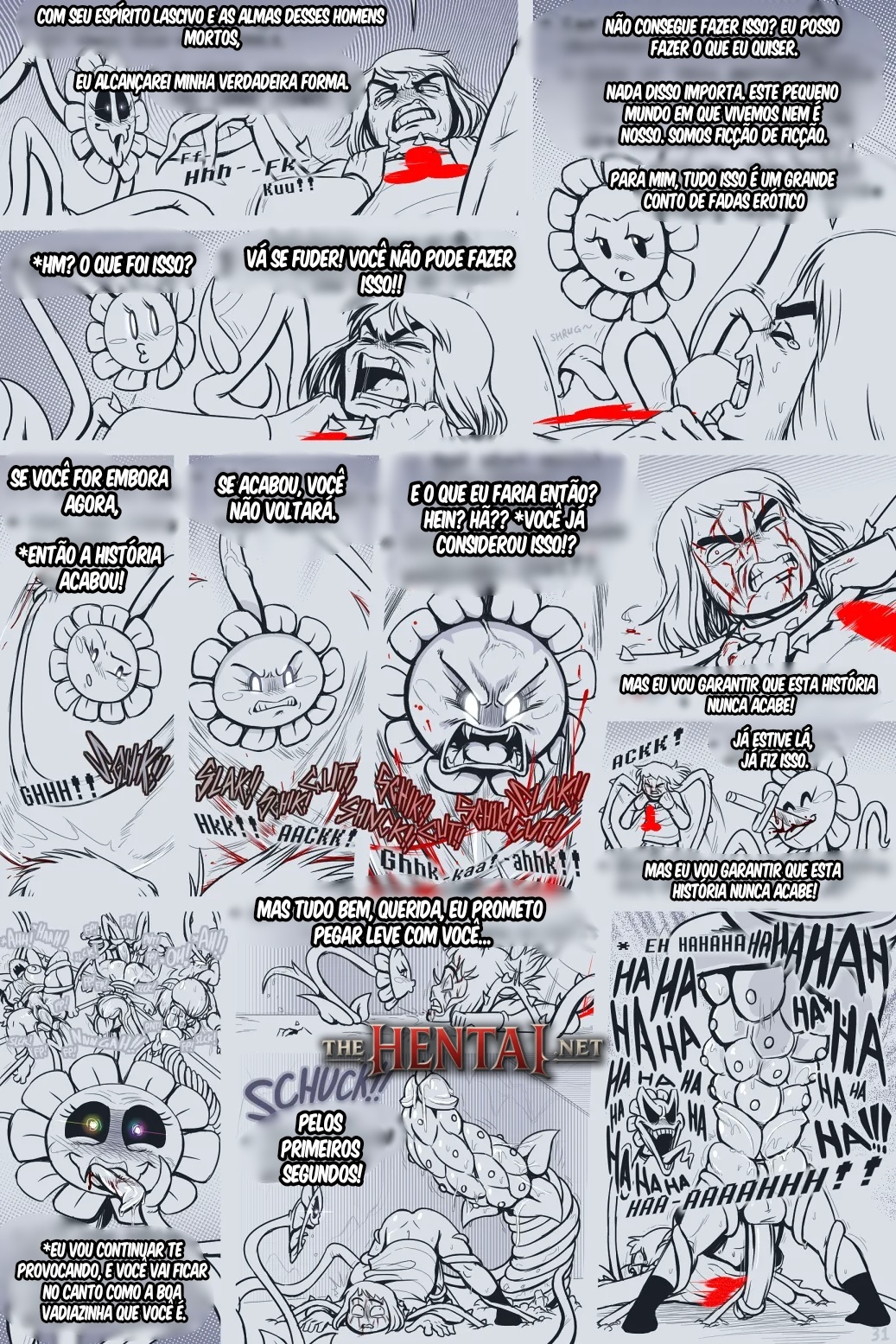 Under(her)tail: Monster-Girl Edition Part 8 Hentai pt-br 32