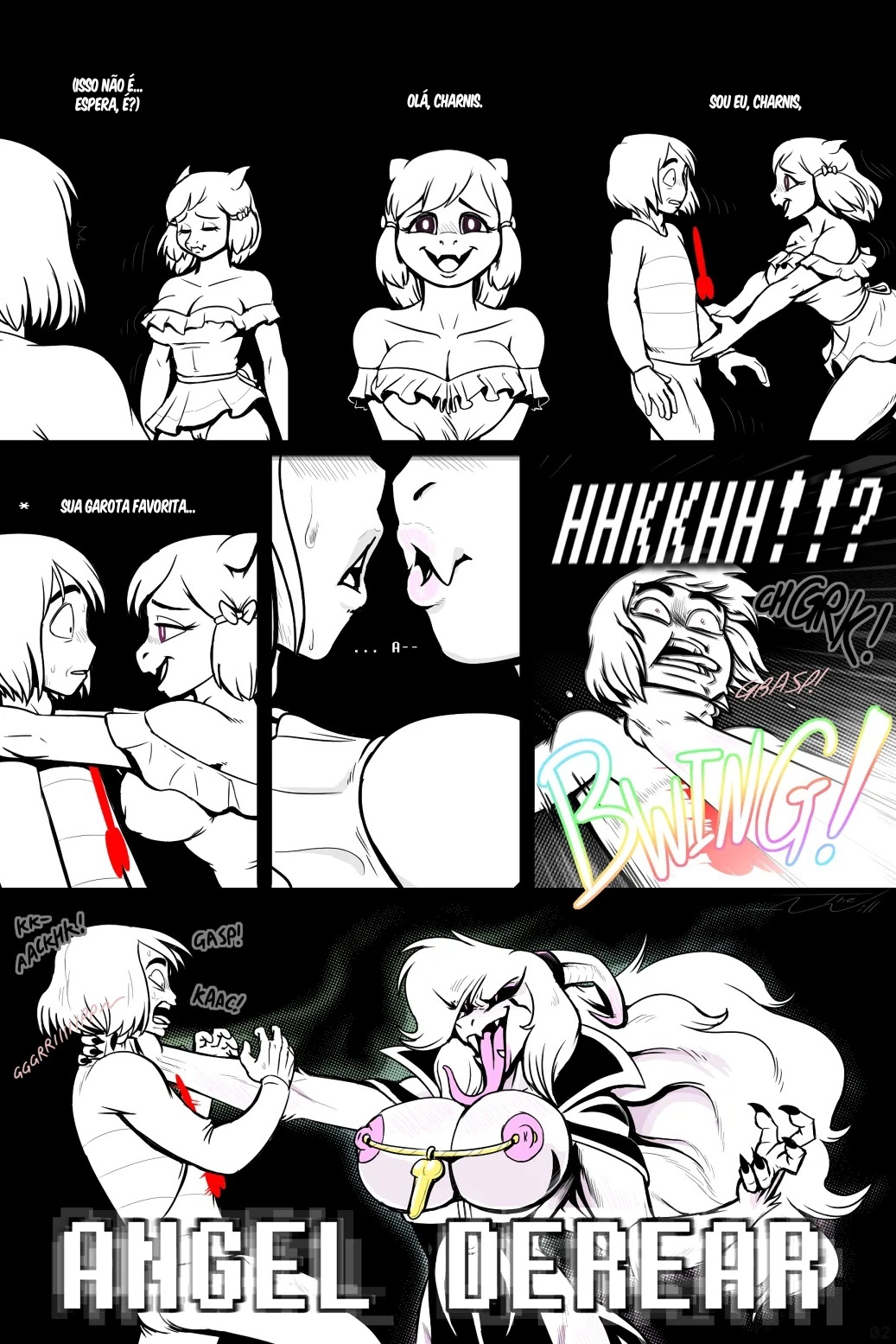 Under(her)tail: Monster-Girl Edition Part 9 Hentai pt-br 03