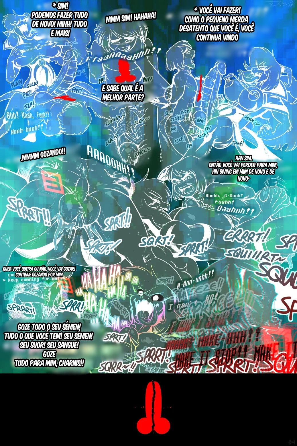 Under(her)tail: Monster-Girl Edition Part 9 Hentai pt-br 05