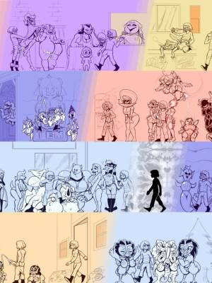 Under(her)tail: Monster-Girl Edition Part 9 Hentai pt-br 33