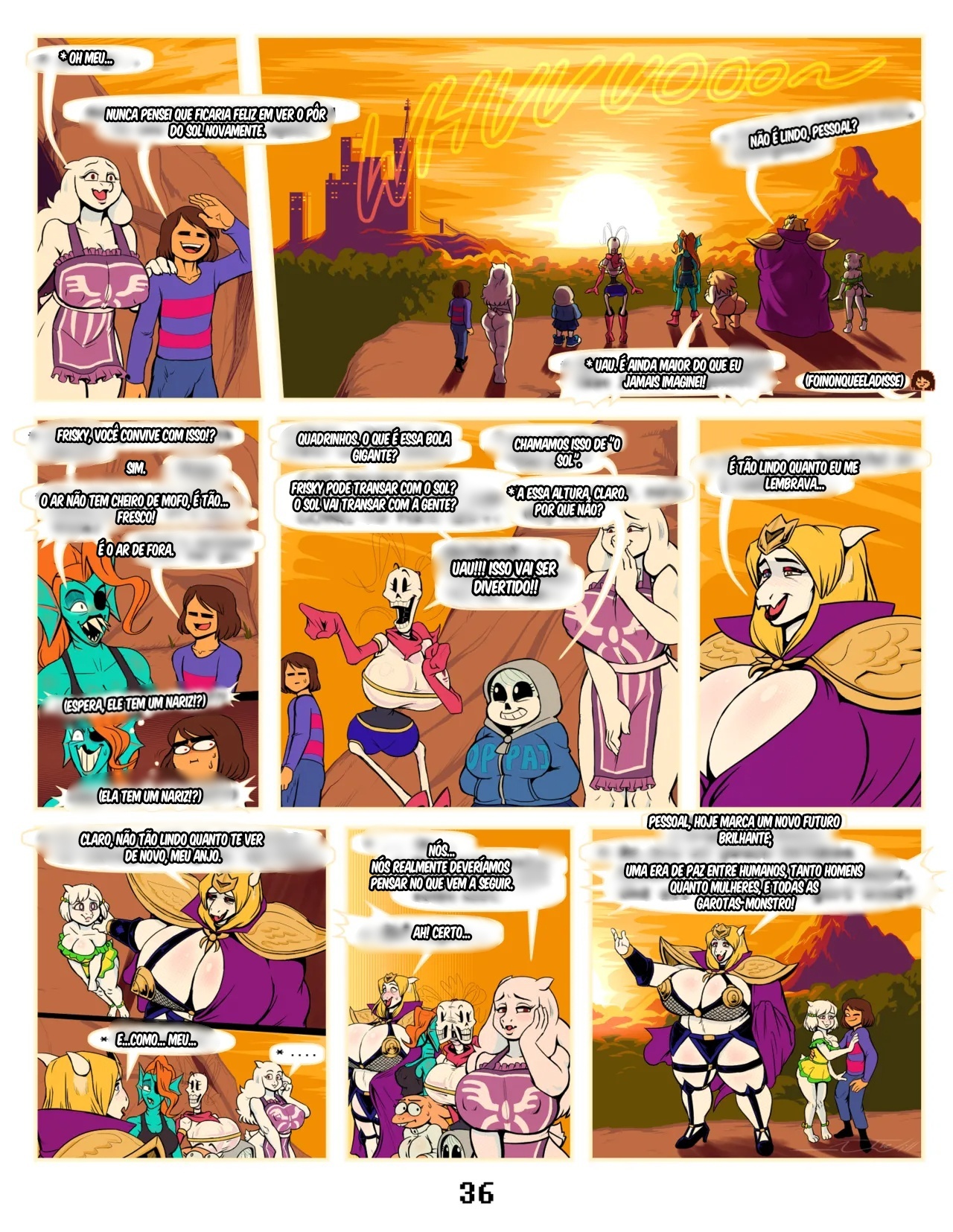 Under(her)tail: Monster-Girl Edition Part 9 Hentai pt-br 38