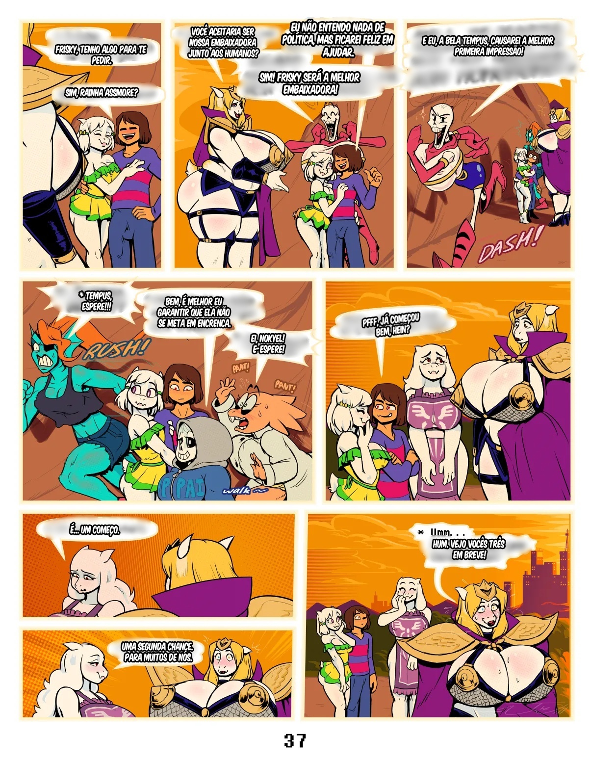 Under(her)tail: Monster-Girl Edition Part 9 Hentai pt-br 39