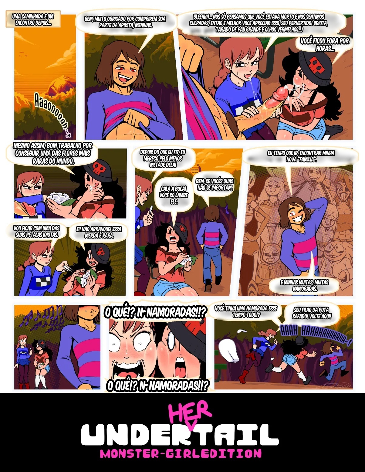 Under(her)tail: Monster-Girl Edition Part 9 Hentai pt-br 42