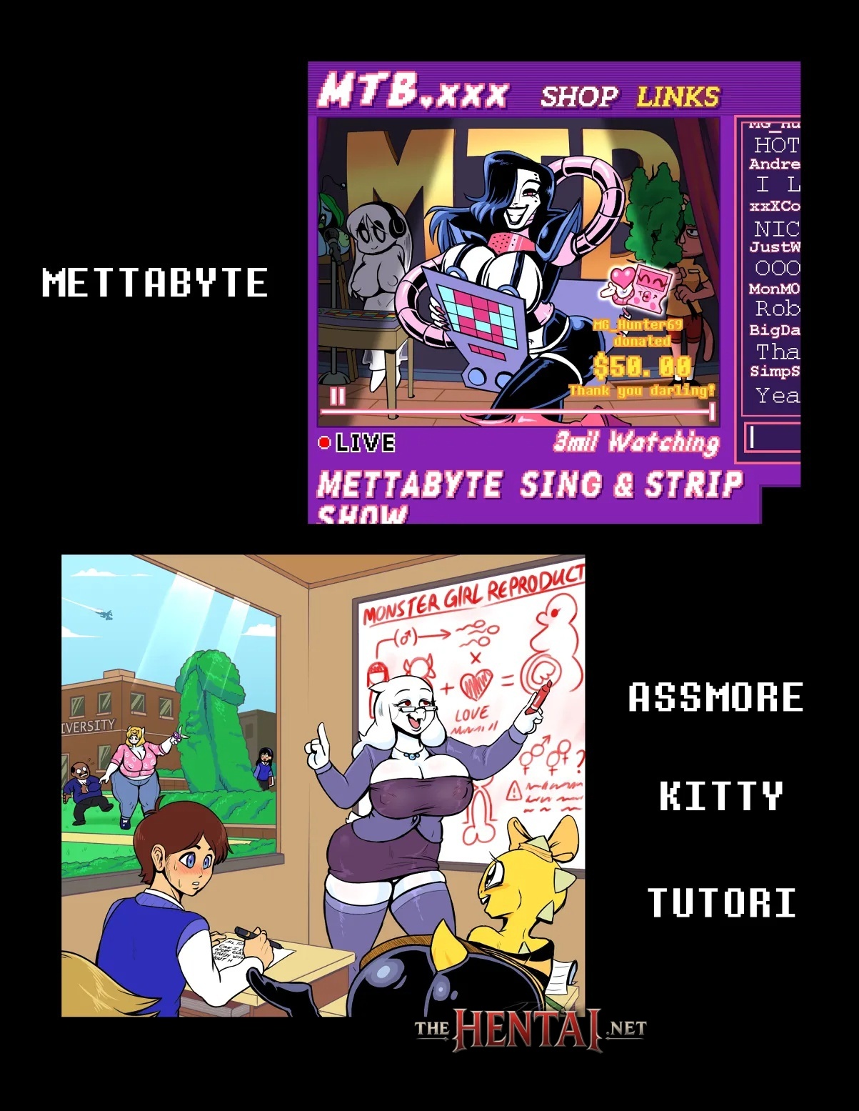 Under(her)tail: Monster-Girl Edition Part 9 Hentai pt-br 44