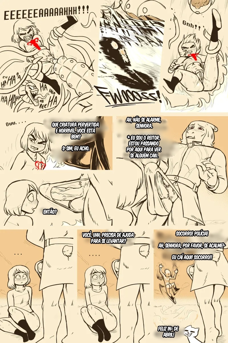 Under(her)tail: Monster-Girl Edition Part 9 Hentai pt-br 53