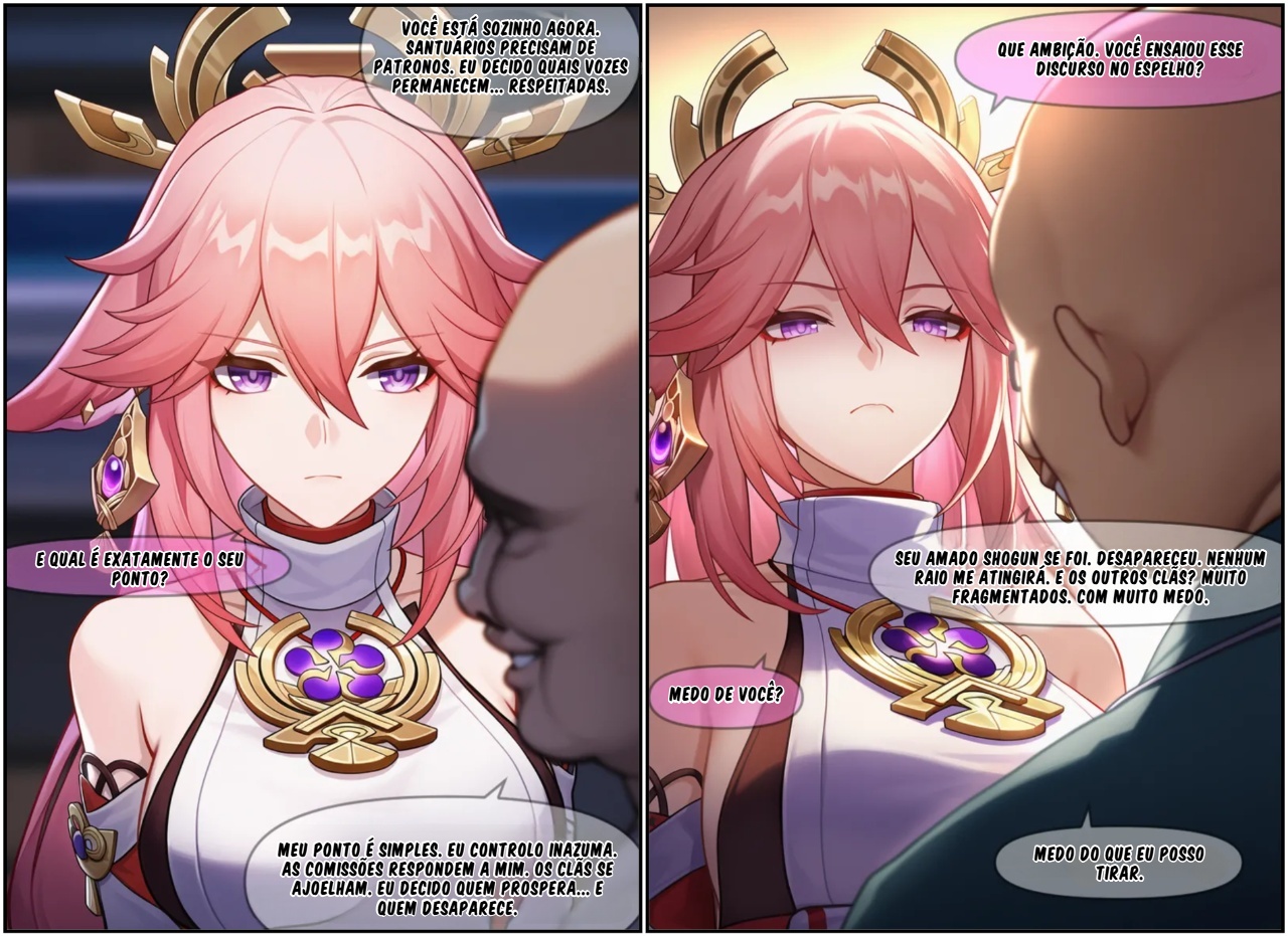 Yae Miko Humilation Hentai pt-br 03