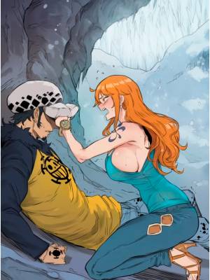 AI Generated: Nami x Law