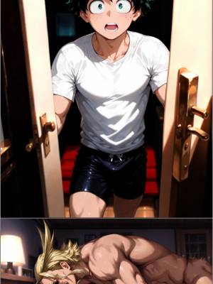 Deku's Mommy And Mentor Dilemma! Hentai pt-br 03