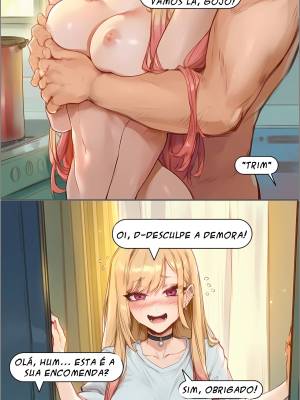 Marin's And Gojo's Breakfast  Hentai pt-br 08