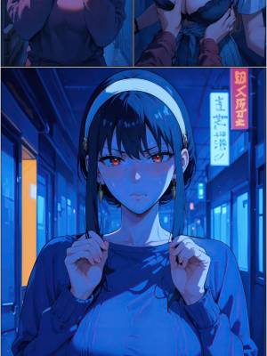 Yor Forger And Marin Kitagawa Part 2 Hentai pt-br 03