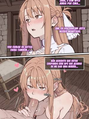 Asuna Took The Wrong Class Hentai pt-br 14