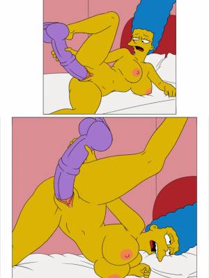 Marge Simpson by Mr. H. NSFW gif Hentai pt-br 03