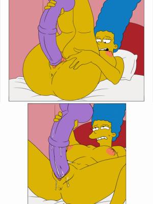 Marge Simpson by Mr. H. NSFW gif Hentai pt-br 04