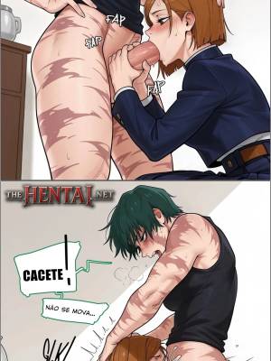Nobara Kugisaki x Maki Zenin, Mei Mei Hentai pt-br 03