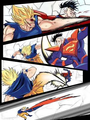 The Golden Warrior Vs The Man Of Steel Hentai pt-br 65