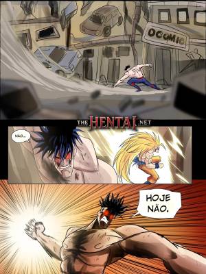The Golden Warrior Vs The Man Of Steel Hentai pt-br 90