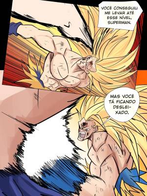 The Golden Warrior Vs The Man Of Steel Hentai pt-br 91
