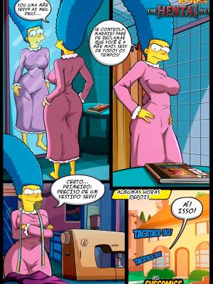 HORNY MOM MARGE Hentai pt-br 09