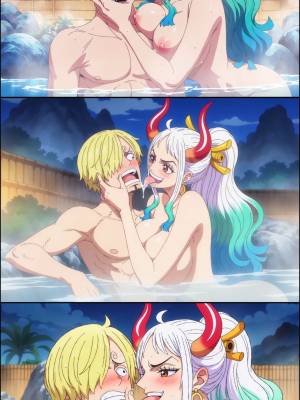 Yamato X Sanji: Consensual Hentai pt-br 13