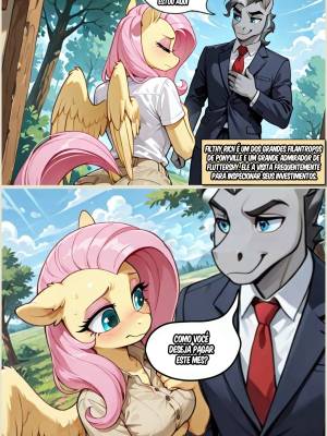 Lifted Tails Anthology #01: Fluttershy's Sweet Feathers Sanctuary Hentai pt-br 05